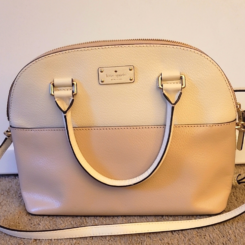 Kate Spade Carli Grove Street Leather Satchel NWT
